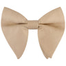 GUSLESON Fashion Pink Champagne Blue Solid Bow Tie For Men Classic Big Bowtie For Party Wedding Bowknot Adult Mens Tie