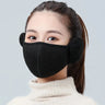 1/2/3 pieces/Winter cycling cold mask for men and women windproof and ear protection 2-in-1 warm cotton thickened earmuffs