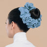 Elastics Chiffon Hair Band Solid Color Big Circle Scrunchies for Women Girl Ponytail Holder Hair Rope Hairband Hair Accessoires