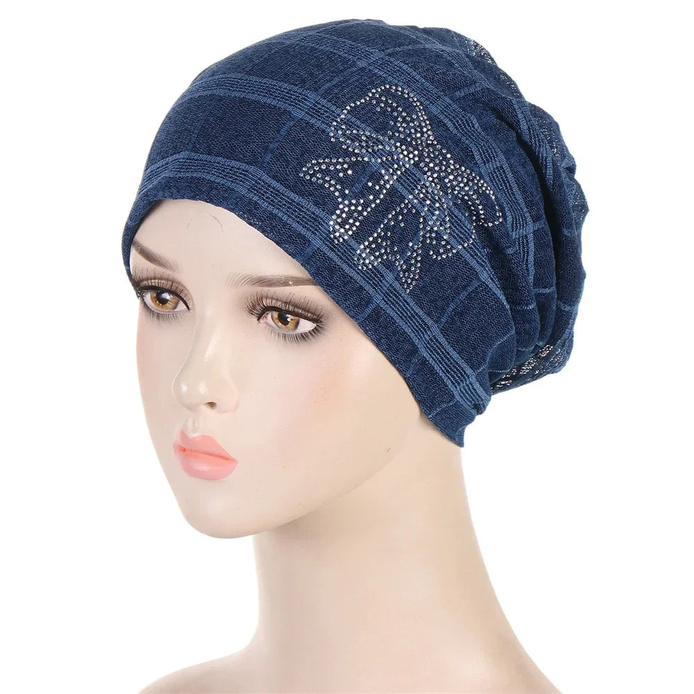 Women Men Sleeping Hat Baggy Beanie Satin Lined Night Unisex Sleep Cap Hair Care Bonnet Hair Loss Nightcap Pullover Hat Headwear