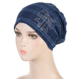 Women Men Sleeping Hat Baggy Beanie Satin Lined Night Unisex Sleep Cap Hair Care Bonnet Hair Loss Nightcap Pullover Hat Headwear