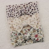 3Pcs/Set Baby Girl Headbands Lot Bows Baby Headband Newborn Gift Elastic Hair Bands Children Turban Kids Infant Hair Accessories