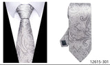 100% Silk Brand Purple Tie Men Necktie High Quality Mix Colors Silk 7.5 cm Gravatas Accessories Wedding April Fool's Day