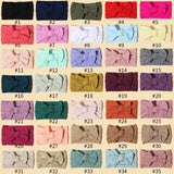 Baby Accessories For Newborn Toddler Kids Baby Girl Boy Headband Nylon Jacquard Hair bandand Solid Colour Elastic Hair Accessori