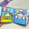 Sanrio Quiet Book Kuromi Cinnamoroll My Melody Handmade DIY Children's Toys Development Hands on Ability Girl's Birthday Gift