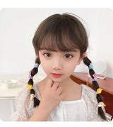Hair Accessories Girls Bands Bandeau Cheveux Scrunchies Elastic Fille Korean Haarband Rubber Brown Children Gomas Gift Kids