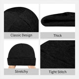 White CZ Guns Logo Knitted Hat Beanies Winter Hat Warm Unisex Street Caps for Men Women