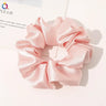Silk Hair Scrunchies Elastic Hair Bands Not Hurt Hair Women Elegant Headwear Hair Ties Ponytail Holder Hair Rope Rubber Bands