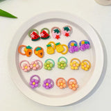 Hair Accessories Girls Bands Bandeau Cheveux Scrunchies Elastic Fille Korean Haarband Rubber Brown Children Gomas Gift Kids