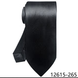 100% Silk Brand Purple Tie Men Necktie High Quality Mix Colors Silk 7.5 cm Gravatas Accessories Wedding April Fool's Day