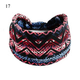 Women Hair Bands Headband Bohemian Sports Run Bandage Elastic Girl Wide Headband Print Wide Headwrap Headpiece Hairband Ladies
