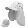 Connectyle Boys Girls Kids Summer UPF 50+ Sun Protection Cap Adjustable Quick Dry  Detachable Fishing Hat with Neck Flap