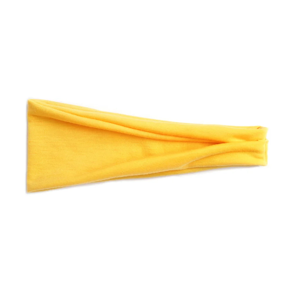 Classic Non Slip Headbands Fashion Workout Yoga Exercise Hair Sweat Wicking Summer Hair Accessories Elastic Bands For Men Women