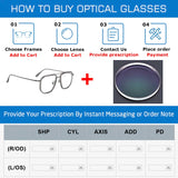 Vintage Titanium Eyeglasses Frame Men Square Myopia Prescription Glasses Women Retro Optical Luxury Brand Glasses Frame Eyewear