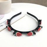 Braided Hair Bands for Girls Hair Hoop Headwear Female Flower Love Fruit Headwear Women New Fashion Hair Accessories