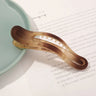 New Acrylic Matte Duckbill Hair Claws Barrettes Bow Solid Color Hair Clips Hair Accessories For Women Hairpin Ponytail Headwear