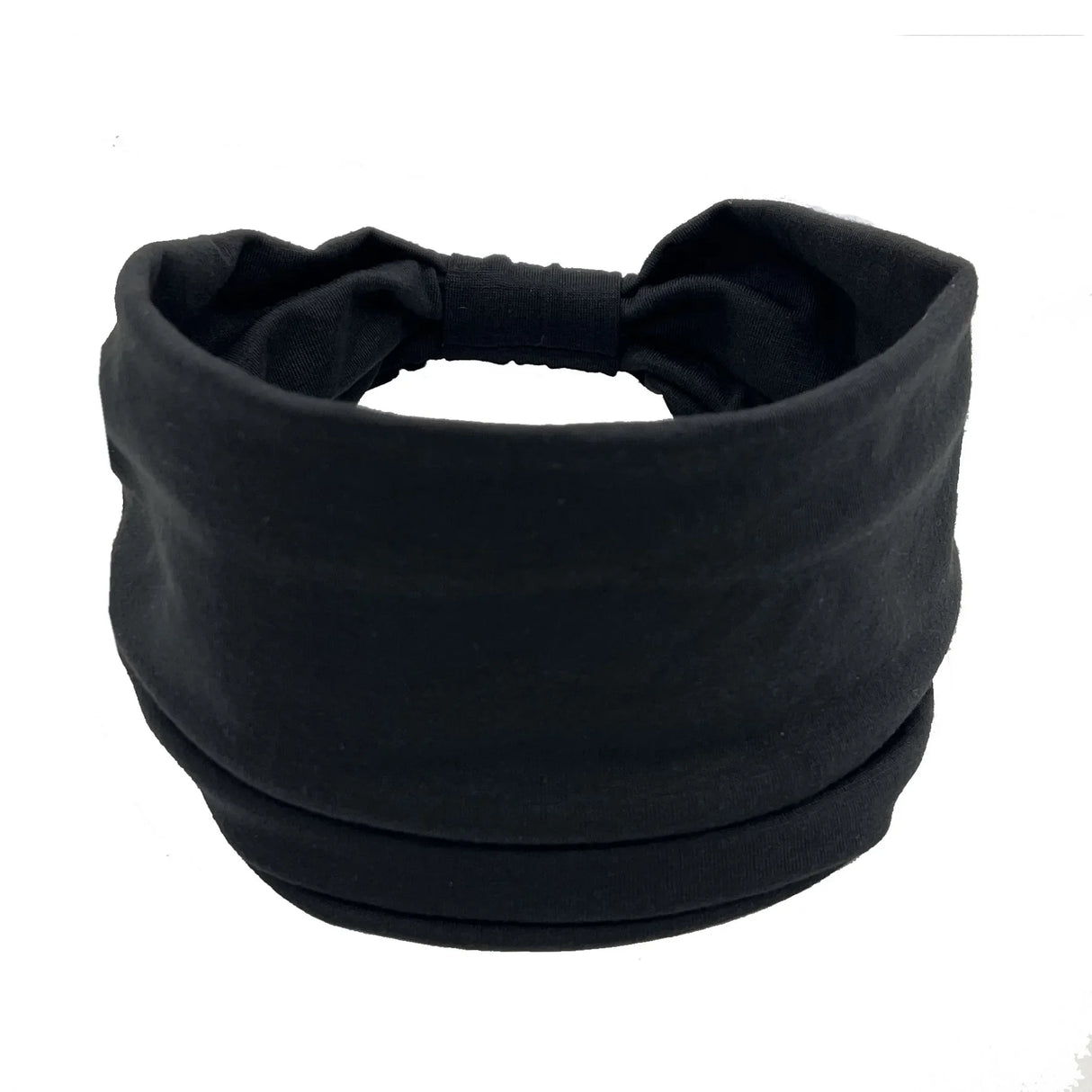 Headwrap Solid Color Knot Wide Headbands for Women Soft Cotton Sports Elastic Hair Bands Accessories Yoga Bandana Bandage