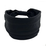 Headwrap Solid Color Knot Wide Headbands for Women Soft Cotton Sports Elastic Hair Bands Accessories Yoga Bandana Bandage