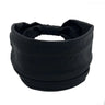 Headwrap Solid Color Knot Wide Headbands for Women Soft Cotton Sports Elastic Hair Bands Accessories Yoga Bandana Bandage