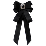 Handmade Fashion New Butterfly Knot Ribbon Diamond Bowtie College White Rhinestone Shirt Bow Tie Gift for Men Accessories