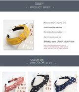 New Flower Headbands For Women Hair Hoop Knot Turban Headband Elastic Hairband Hair Accessories for Girls No Slip Stay