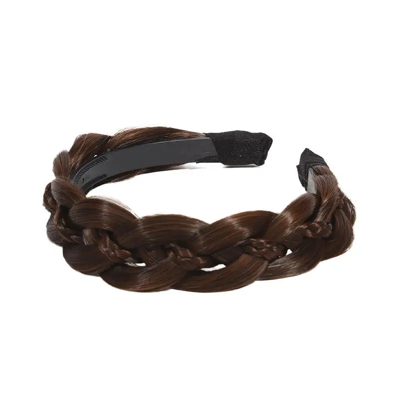 Headbands For Women Wide Fishbone Braids Hairbands Handmade Retro Head Hoop Hair Styling Headwear Accessorie Fashion Braids Hair