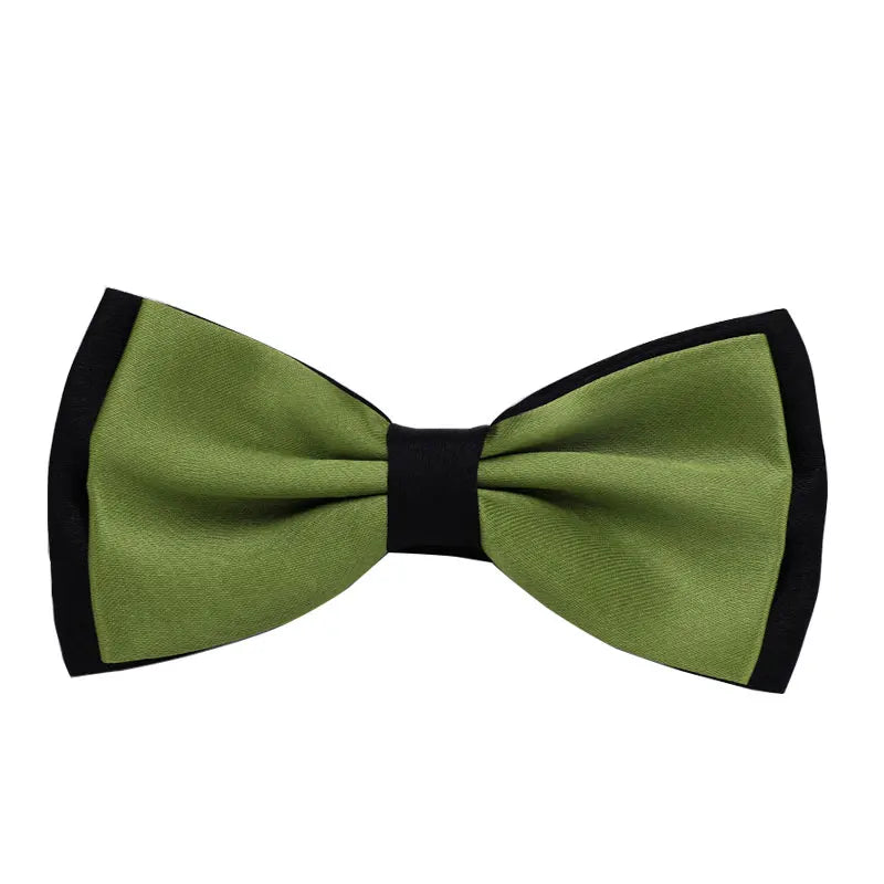 Men Bowties Classic Satin Bowtie Hot Sale Gentleman Necktie For Wedding Party Adjustable Solid Colorful Men Bow Ties Neck Cravat