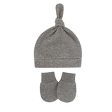 Newborn Baby Hat with Gloves Autumn Winter Warm Cotton Kids Beanies Stuff Children Accessories Infant Nightcap 0-6 Months Babies