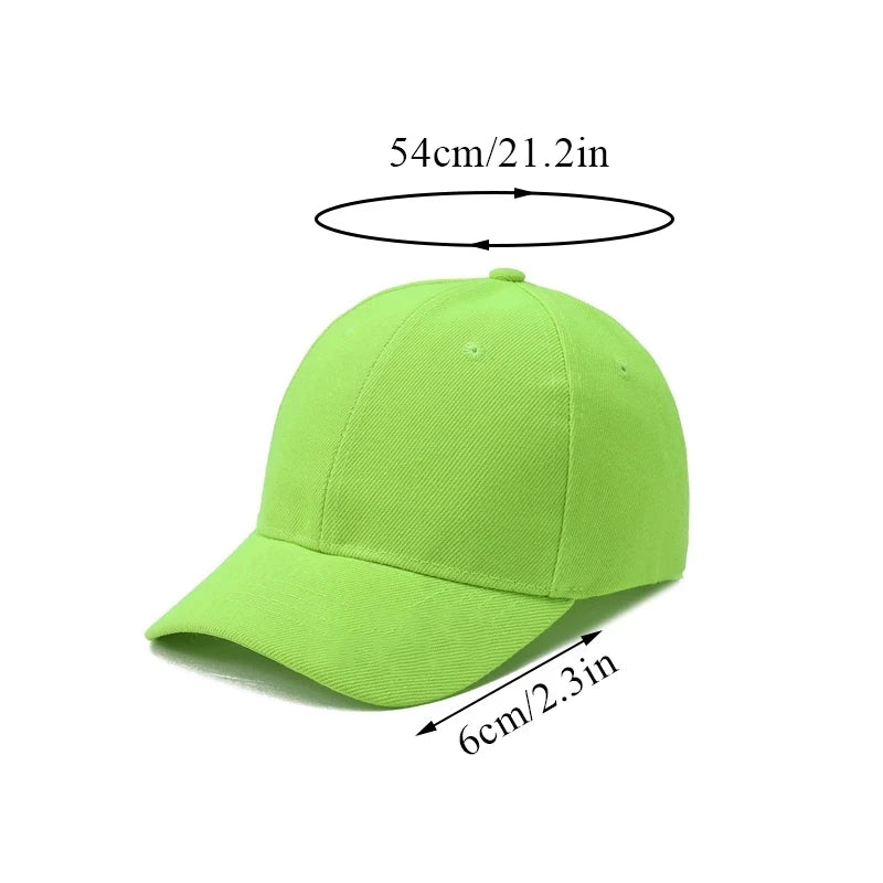 Verstelbare Students Effen Kleur Shading Hip Hop Unisex Baseball Cap Zon Bescherming Lente Zomer Ademend Buitenreizen Kids Hats