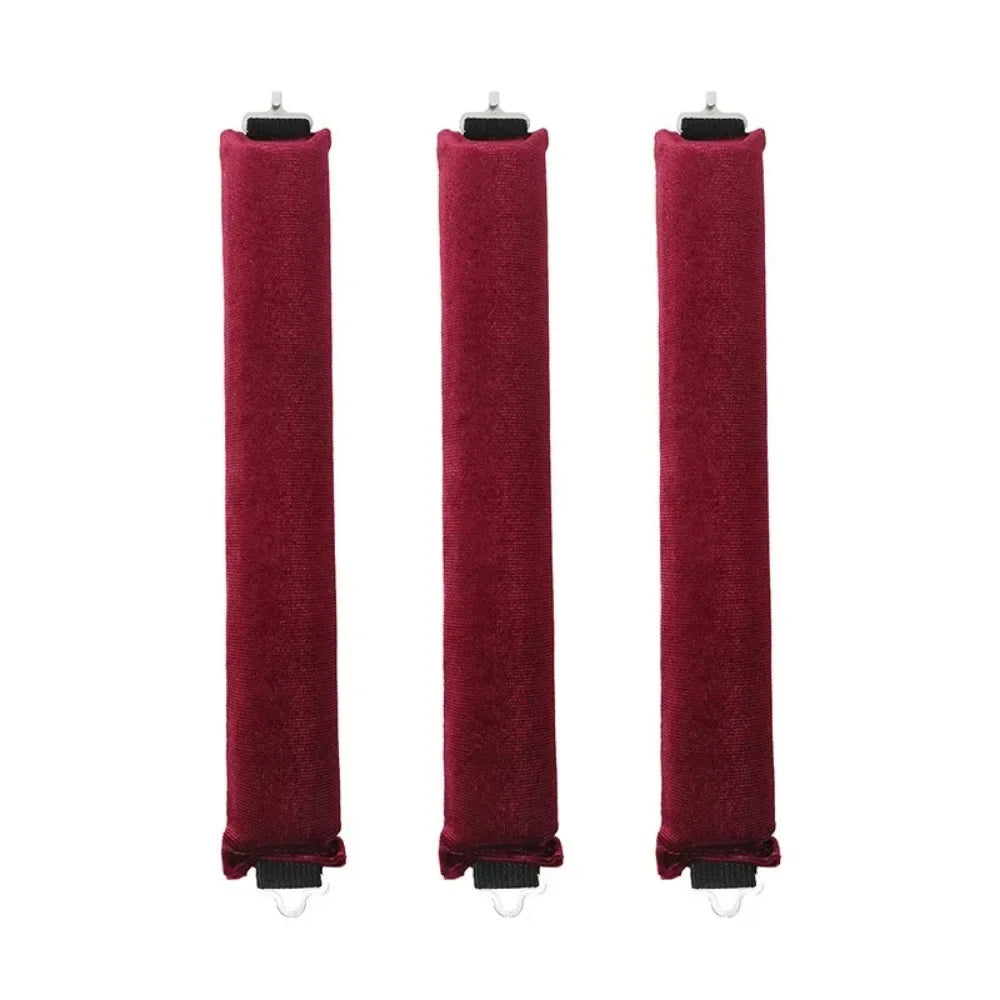 Heatless Hair Curler Satin Sleeping Cap Set No Heat Hair Rollers Curling Rod Headband Soft Curlers Lazy Curls Bonnet Night Hat