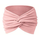 Women Sport Headbands African Wide Hair Wrap Turban Twist Headband for Women Workout Stretch Non-slip Sweatband Hairbands
