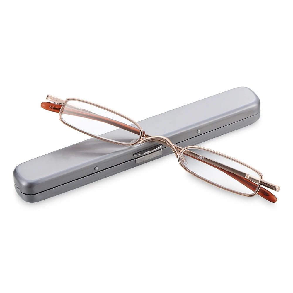 Elderly Slim Small Mini Portable Presbyopia Eyeglasses Reading Glasses Resin Lens Vision Care Hyperopia Eyewear Spectacles