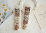 10Pcs/Lot Children's Girl Hairpins Cute Headwear Hair Accessories Bow for Babys Scrunchie Hair Clips Kids Barrettes Headwear