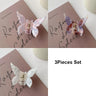 New Vintage Acetate Hair Claw Clip Sweet Butterfly Hair Clip Hairpin Barrettes Trendy Hair Accessories Barrettes for Women Girls