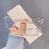Anti-Blue Light Blocking Near Sight Glasses Trend Women Men Myopia Eyeglasses Optical Spectacle Minus Eyewear Diopter 0 To -6.0