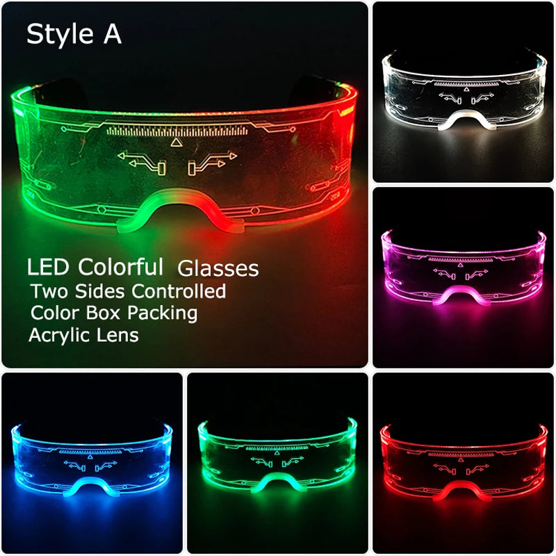 LED Acrylic Bow Tie Light up LED Men Bow Tie Luminous Bow tie Costume Men Ties DJ Dance Glow Decoration Novelty Gift LED Cravat