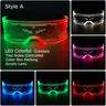 LED Acrylic Bow Tie Light up LED Men Bow Tie Luminous Bow tie Costume Men Ties DJ Dance Glow Decoration Novelty Gift LED Cravat