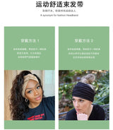 Twisted Wide Headbands for Women Extra Large Turban Workout Headband Fashion Yoga Hair Bands Boho Twisted Thick Hair Accessories
