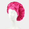 Europe and the United States selling style color cloth streamer round hat bow imitation silk women's nightcap beauty hair care h