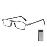 Blue Ray Blocking Anti-Blue Light Reading Glasses Portable With Glasses Bag Hyperopia Glasses Eye Protection Folding