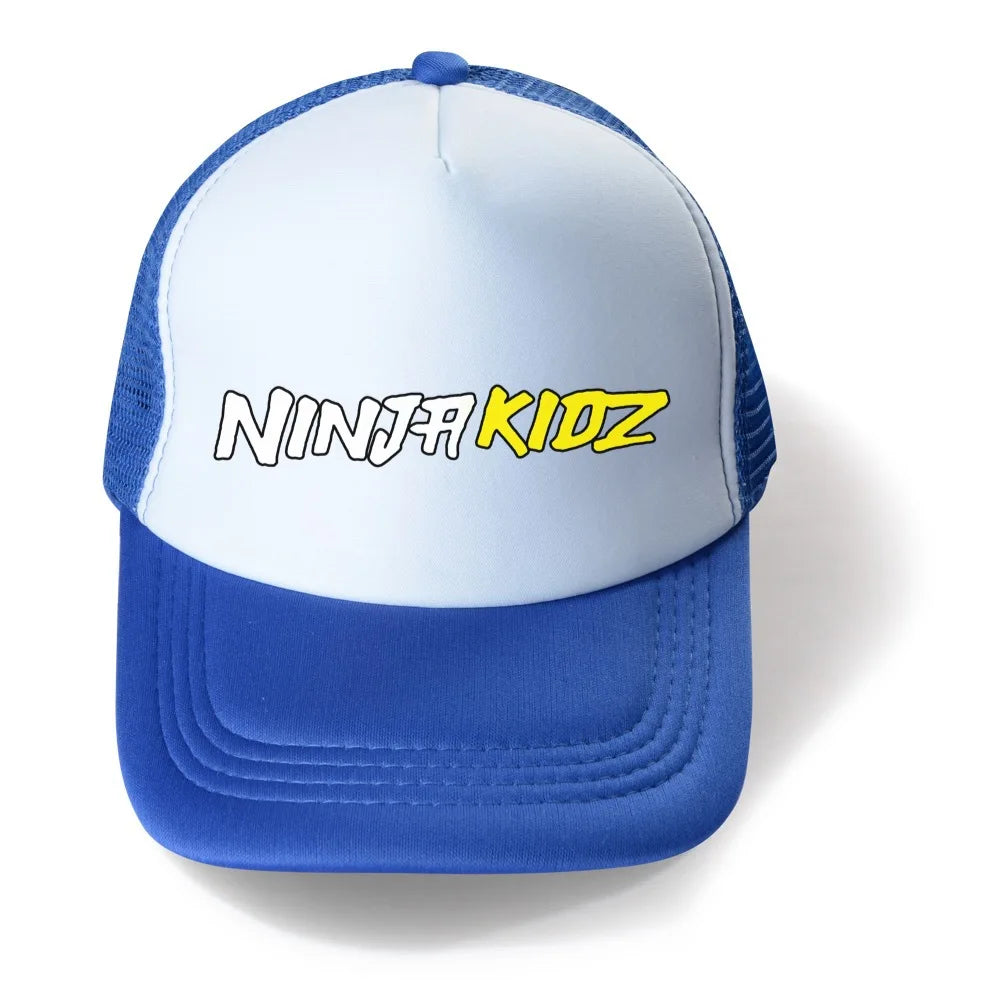 2024 New Cute NINJA KIDZ Baby Hat Kids Boy Adjustable Baseball Caps Boys Girls Hats Children Snapback Hip-Hop Sun Hat