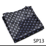 High Grade 2023 New Style Hot sale Silk Handkerchief Black Suit Accessories Solid Men Abraham Lincoln's birthday Pocket Square