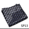 High Grade 2023 New Style Hot sale Silk Handkerchief Black Suit Accessories Solid Men Abraham Lincoln's birthday Pocket Square