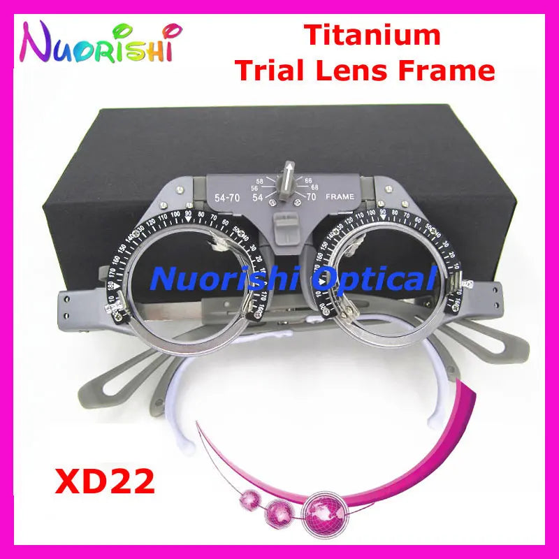XD02 Titanium Optical Optometry Ophthalmic Trial Lens Frame Light Weight