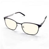 Glasses Blue-Light Blocking Fashion Elliptical Eyeglasses Anti UV Ray Computer Gaming Glasses Blue Blocker Glasses for Women/Men
