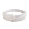 Women Headband Cross Top Knot Elastic Hair Bands Soft Solid Color Girls Hairband Hair Accessories Twisted Knotted Headwrap