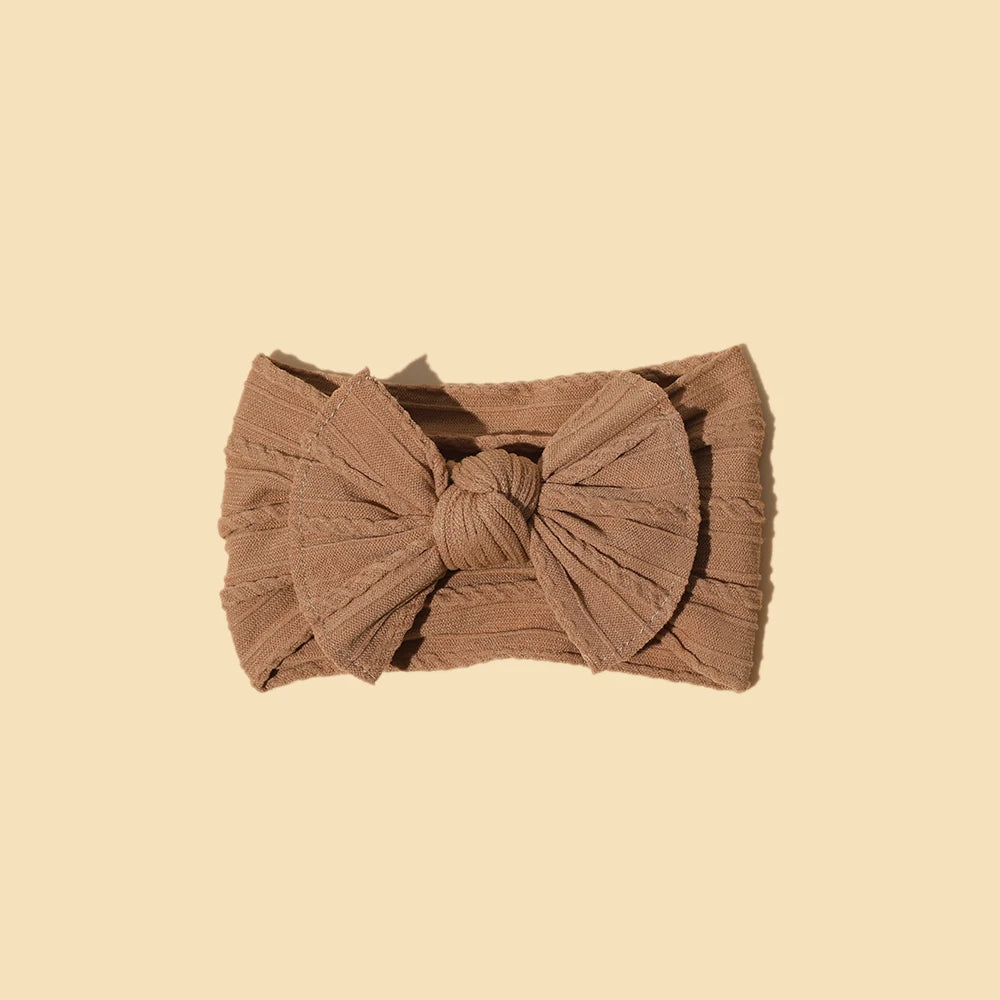 Baby Accessories For Newborn Toddler Kids Baby Girl Boy Headband Nylon Jacquard Hair bandand Solid Colour Elastic Hair Accessori