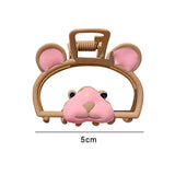 2023 Kawaii Hair Clip Bear Cherry Cat Alloy Girls Hair Claws Clips for Women Hair Accessories Korean Trendy Hairpins Head Wear
