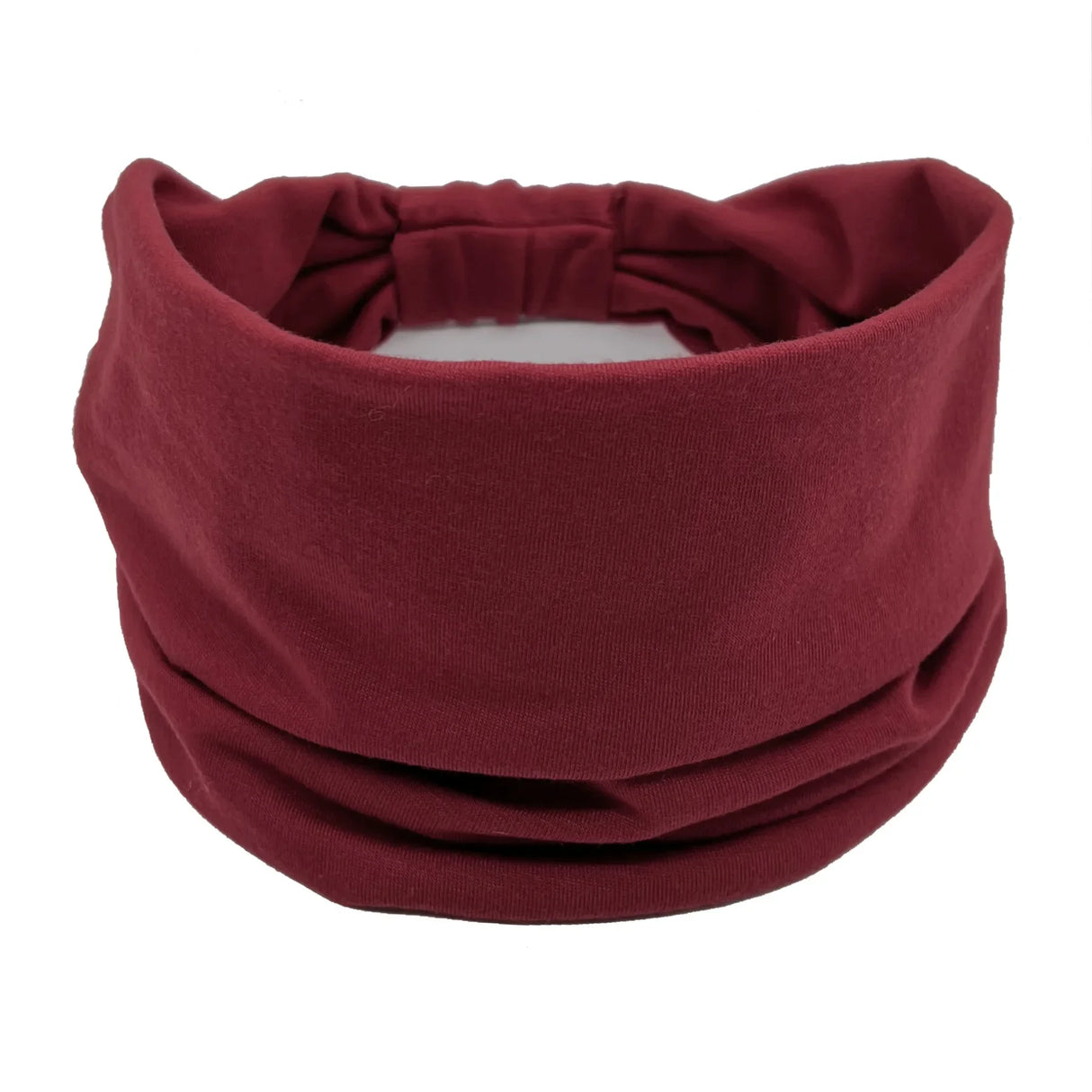 Headwrap Solid Color Knot Wide Headbands for Women Soft Cotton Sports Elastic Hair Bands Accessories Yoga Bandana Bandage