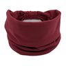 Headwrap Solid Color Knot Wide Headbands for Women Soft Cotton Sports Elastic Hair Bands Accessories Yoga Bandana Bandage